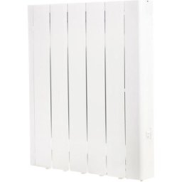 Radiateur électrique à inertie fluide 1000W connecté en Bluetooth blanc OPT-ORIBT-1000 Optimeo