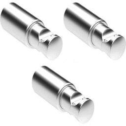 3 Supports en abs prêts à installer pour radiateurs sèche-serviettes - diamètre des tuyaux de ø 15