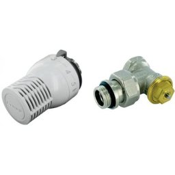COMAP Kit thermostatique SENSITY équerre 1/2JT - Inclus tête thermostatique Sensity M30 + corps