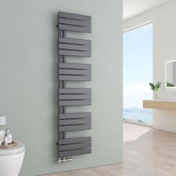 Sèche-serviettes eau chaude Radiateur eau chaude en acier Anthracite 1599x400mm 684 Watt
