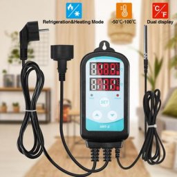 Randaco Régulateur de température LCD PID Régulateur de température 3000W Thermostat numérique 230V