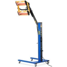 Sécheur De Peinture Professionnel 2 Lampes Infrarouge Pour La Carrosserie 3000 w - Noir