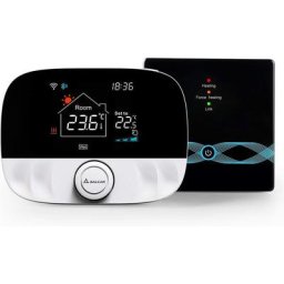 Rf Thermostat Connecté va Écran Couleur T9W Tête Thermostatique Incluant Le Récepteur, Compatible