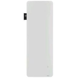 Radiateur électrique connecté hekla vertical blanc 1500W - inertie fonte - Sauter