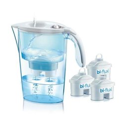 S.of kit garafe Laica stream 2,3l blanche + 3 filtres bi-flux j9047ws