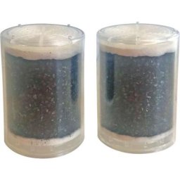 Lot de 2 cartouches pour filtre sous robinet - Noir