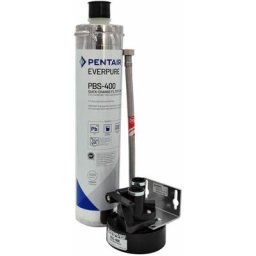 Filtre Sous Evier Everpure Pbs 400 - 3/8 pouces Avec Kit De Raccordement - Filtration Jusqu'à 0,5