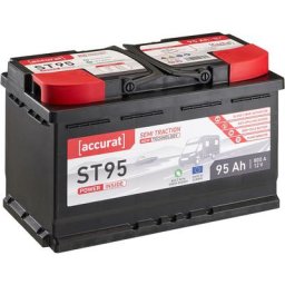 12V 95Ah agm Batteries Décharge Lente Semi Traction ST95 - Accurat