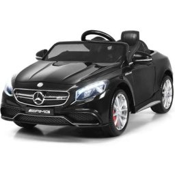 Mercedes Benz Voiture Électrique 12V pour Enfants 3-8Ans, v. 2-5 km/h, avec Télécommande, Effets