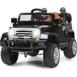 Costway - Voiture 4x4 Électrique 12 v à Batterie avec Télécommande 2.4GHz, Fonction : Lumières led,