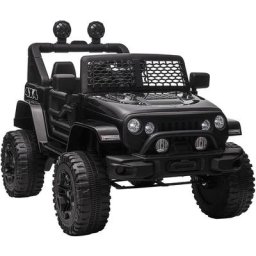 Voiture 4x4 électrique enfant 2 moteurs 35 w 5 Km/h max. télécommande incluse effets lumineux