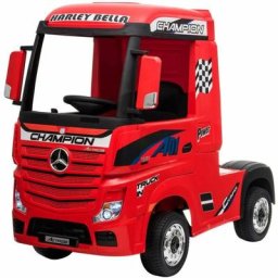 Mercedes - Camion Electrique Benz 35W pour Enfant avec Télécommande Parentale - Rouge