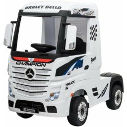 Mercedes - Camion Electrique Benz 35W pour Enfant avec Télécommande Parentale - Blanc