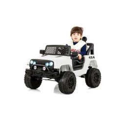 Voiture électrique pour enfants, 2 sièges, 12V, télécommande 2.4 Ghz, démarrage progressif à 2