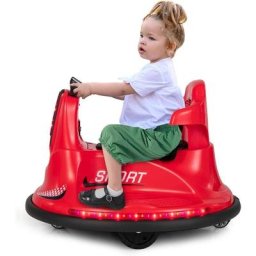 Auto-tamponneuse Électrique Enfant 6 v avec 2 Modes Conduite, Musique,Ceinture Sécurité