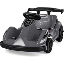 Kart Électrique 6V Enfants avec Télécommande 2,4G, Véhicule à Pédale avec Ceinture de Sécurité,