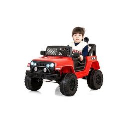 Voiture électrique pour enfants, 2 sièges, 12V, télécommande 2.4 Ghz, démarrage progressif à 2