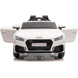 Merax - Voiture électrique pour enfant, Audi tt rs 12V avec 2 moteurs de 30 w, télécommande 2,4 g,