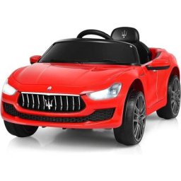 Maserati Voiture Electrique 12 v Enfant v. Max. 4,5 Km/H avec 2 Moteur, Télécommande, MP3 Effets
