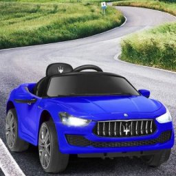 Maserati Voiture Electrique 12 v Enfant v. Max. 4,5 Km/H avec 2 Moteur, Télécommande, MP3 Effets