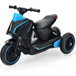 Moto Electrique avec Demarrage a Un Bouton,Scooter Vespa Electrique avec Roues Antiderapantes,