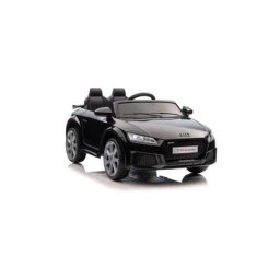 Liberté - Voiture électrique pour enfants, Audi tt rs noir, 12V avec moteurs 2 × 30W pour enfants