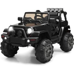Costway - Voiture 4x4 Électrique 12V pour Enfants 3-7 Ans, 3-6 km/h avec Télécommande 2.4G