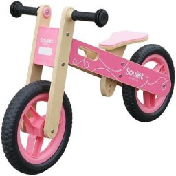 Draisienne bois rose pour enfant