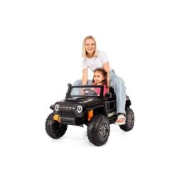 Voiture électrique pour enfants, conduite parent-enfant. Mode parental. Charge de 100 kg. 3 sièges,