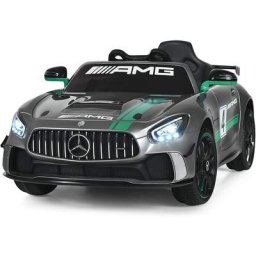 Mercedes Benz Voiture Sport Electrique 12 v pour Enfants Vitesse Max.: 5 km/h, Télécommande 2.4G,