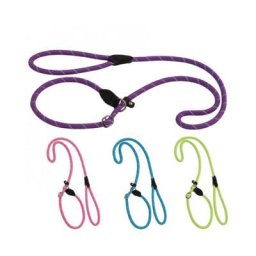 Doogy Classic - Laisse-lasso réfléchissante Run Around violette Taille : T3 - Violet