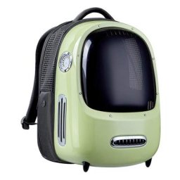 Sac à Dos pour Chat, Sac à Dos de Voyage Portable pour Chiots, Ventilateur Intégré et Dispositif