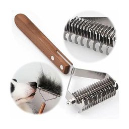 Brosse Chiens Et Chats,Peigne De Toilettage Pour Animaux Domestiques Râteau De Démêlage Réduit