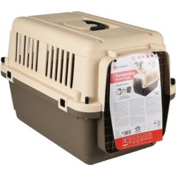 Flamingo - Cage de transport, Nomad, beige et marron taille s 40 x 61 x 41 cm pour chien Marron