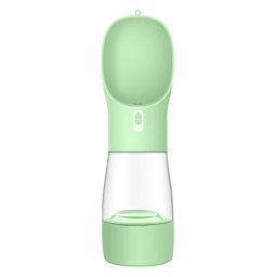 Bouteille d'eau + gamelle portable pour chien, chat, animal de compagnie parfait pour les voyages :