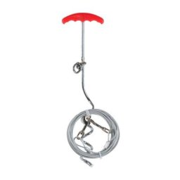 Set piquet + câble d'attache 4.5 m max 50 kg pour chien Vadigran Multicolor