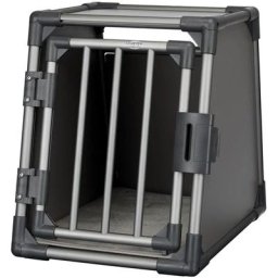 Trixie - Cage de transport incliné pour chiens Taille s Alu graphite 39335 n/a