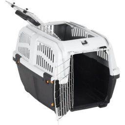 Vidaxl - Transporteur pour animaux de compagnie et porte en métal pp n/a