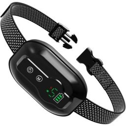 Collier anti-aboiements pour chiens, rechargeable, étanche et intelligent avec modes