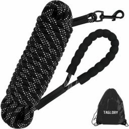 Longe Pour Chien 5M, Long Laisse Chien Corde Avec Poigne Rembourre Pour Chiens De Petites
