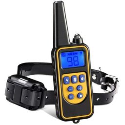Collier De Dressage pour Chiens Rechargeabl avec Distance de 800m avec 99 Niveaux de Mode