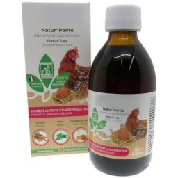 Natur' Ponte, aliment complémentaire favorise la ponte pour poules 250 ml. Animallparadise