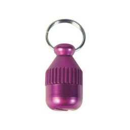Animallparadise - Un tube porte adresse pour collier de chat, couleur aléatoire Multicolor
