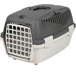 Cage de transport Cargo Dog 1 (pour chiens et chats) Désignation : Cage Grise Taille : 48 x 32 x 31