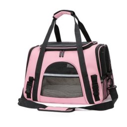 Sac Transport Chat/Petit Chien/Lapin, Transporteur Pliable Respirant pour Petit Animal, Porté par