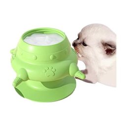 Leisei - Mangeoire pour Chiots,Bol à Lait Bionique en Silicone pour Animaux De Compagnie avec 4