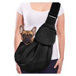 Sac de transport pour animal de compagnie, chien chat main libre étanche sac à bandoulière