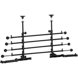 Barrière grille de séparation universelle voiture pour animaux - hauteur et longueur réglable - kit