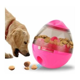 Live House - Jouet boule de nourriture pour chien rose Pour les animaux de compagnie