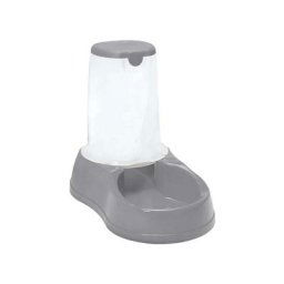 Distributeur à croquettes antidérapant 1.5 kg - Gris